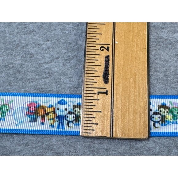 Octonauts Grosgrain Ribbon 3/4" wide x 4 yards Captain Barnacles & Crew - Picture 2 of 3